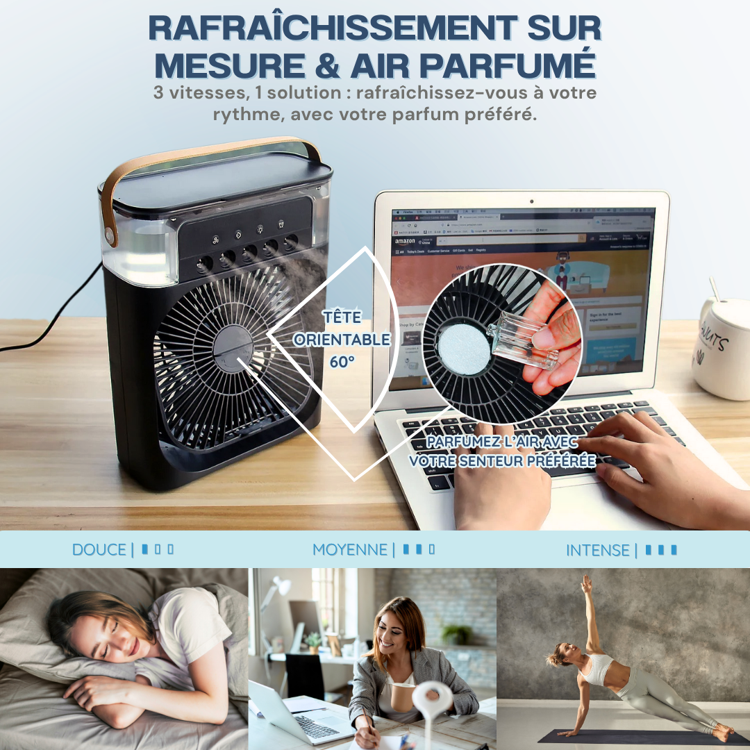Ventilateur 3 en 1